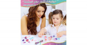 Készíts csillámos kulcstartókat, medálokat, hajcsatokat