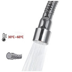 Átfolyós vízmelegítő csaptelep flexibilis nyakkal - RY019-4