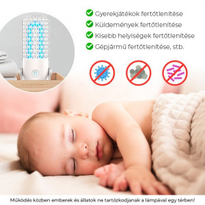 UV-99 Hordozható Fertőtlenítő Germicid UV lámpa