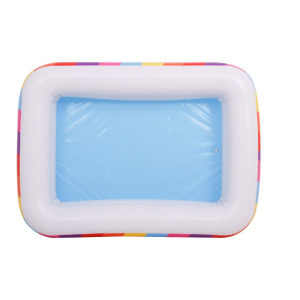 Avenli nagy gyerekmedence téglalap alakú szivárvány színű 195x140x47cm kor: 6+év