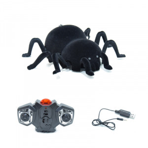 Falon mászó játék pók - távirányítóval vezérelhető