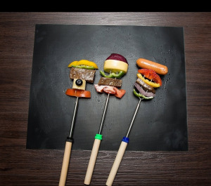 Grill sütőlap, grill alátét (tapadásmentes)