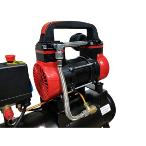 Boxer BX-1015 olajmentes kompresszor 15 L, 8 bar, 1,74 kW, 2.4 LE, 55 L/perc, 2800 rpm, 2 dugattyús