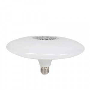 E27 RGB Bluetooth UFO lámpa hangszóróval + távirányítóval - 48W