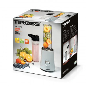 Tiross turmixgép két 600 ml-es utazópohárral TS1379