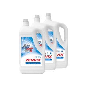 Zenvix 3x5 liter White gél , folyékony mosószer