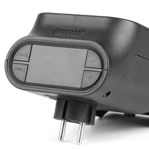 900W Mini, kandalló hatású elektromos hősugárzó távirányítóval és LCD kijelzővel