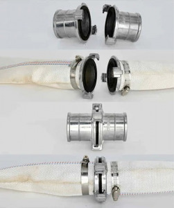 Locsolócső gyorscsatlakozó fémből