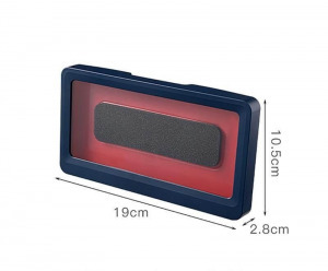 Vízálló telefontartó,- falra rögzíthető konyhai, fürdőszobai telefontartó fehér