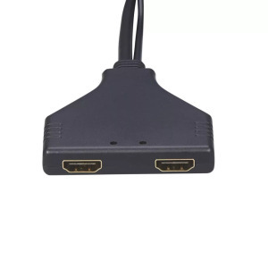 HDMI splitter, 1db HDMI apa -> 2db HDMI anya elosztó, 4K UHD, Doonjiey