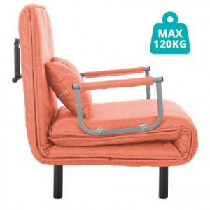 2 az 1-ben fotelágy, narancs