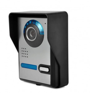 Vezetékes 7?színes kijelzős otthoni kaputelefon rendszer HD kamera, LCD képernyő, videó és hang (BBV)
