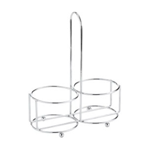 2 db-os bors- és sóőrlő készlet állvánnyal