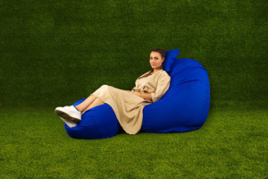 Kültéri All In XXL babzsákfotel garnitúra - babzsák+puff+ajándék párna