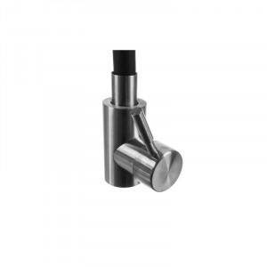 Függő konyhai csaptelep fekete flexibilis kifolyócsővel