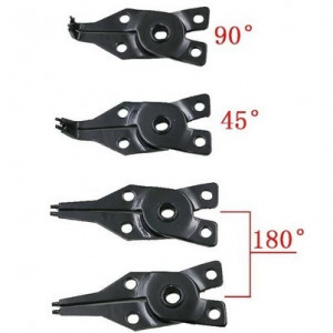 Többfunkciós zégerfogó cserélhető fejekkel