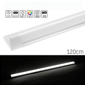 120cm Mennyezeti LED energiatakarékos fénycső, 130°-os erős 6500K világítás