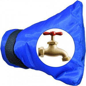 Kerti csapra húzható védőhuzat fekete