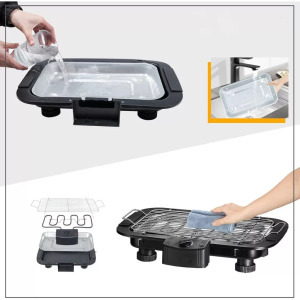 Elektromos BBQ grill lábakkal