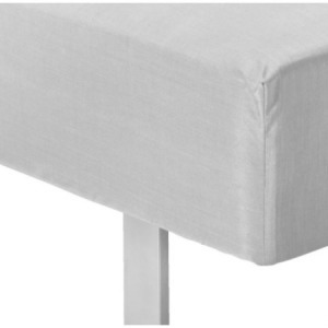 Sofy pamut gumis lepedő, 100x200 cm - világosszürke - MS-561