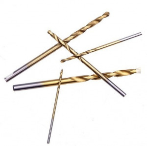 50 db-os fúrószár készlet titán-gyorsacél bevonattal