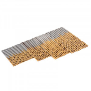 50 db-os fúrószár készlet titán-gyorsacél bevonattal