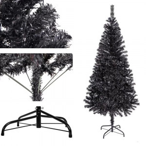 Fekete műfenyő, 150cm 415ág