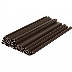 Belátásgátló kerítésszalag, 19cmx35m 450g/m2 barna