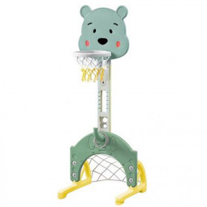 4 az 1-ben állítható magasságú gyerek játékszett, kék-zöld