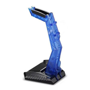 Fejhallgató állvány, gamer headsetekre, fejhallgatókra, kék-fekete