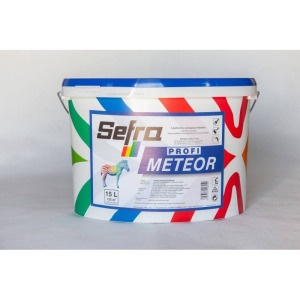 Sefra beltéri falfesték meteor, 15 l