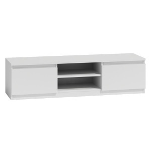 Drohmo RTV120 TV állvány, 120x36x40 cm, fehér