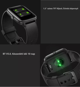 Lintelek okos egészségkarkötő, 1.3