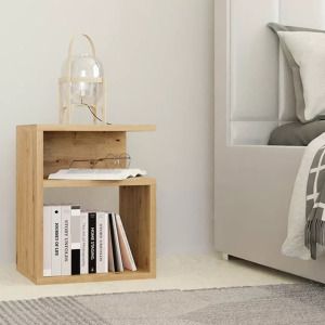 Shannan Tini éjjeliszekrény, 30x40x30 cm, tölgy