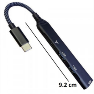 Extender SX-37 4 az 1-ben Type-C konverter (Type-C + USB3.0) - MS-046