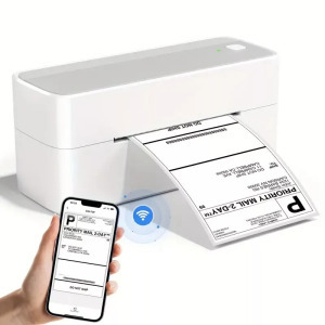 Phomemo vezeték nélküli hőcímke nyomtató (10,16 × 15,24 cm)