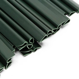 Belátásgátló, zöld színű árnyékoló 19cmx35m, 20db rögzítővel, 450g/m2