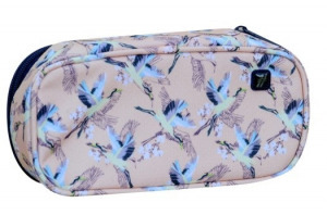 Hash madaras hátitáska púder színű + tolltartó