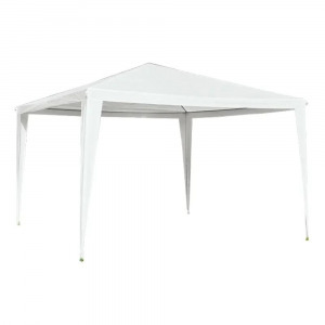 Kerti pavilon, fehér, 3x3 m