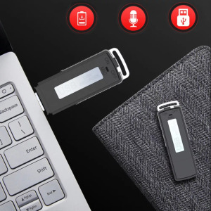 SPT Digitális USB hangrögzítő, U03, zajcsökkentés, 8GB, PenDrive funkció